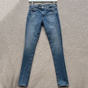 Adriano Goldschmied Farah High-Rise Skinny Jeans 26R